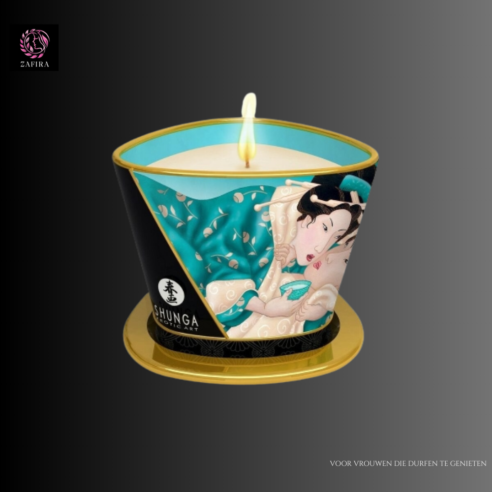 Massagekaars Shunga Island's Flower Gebloemd 170 ml