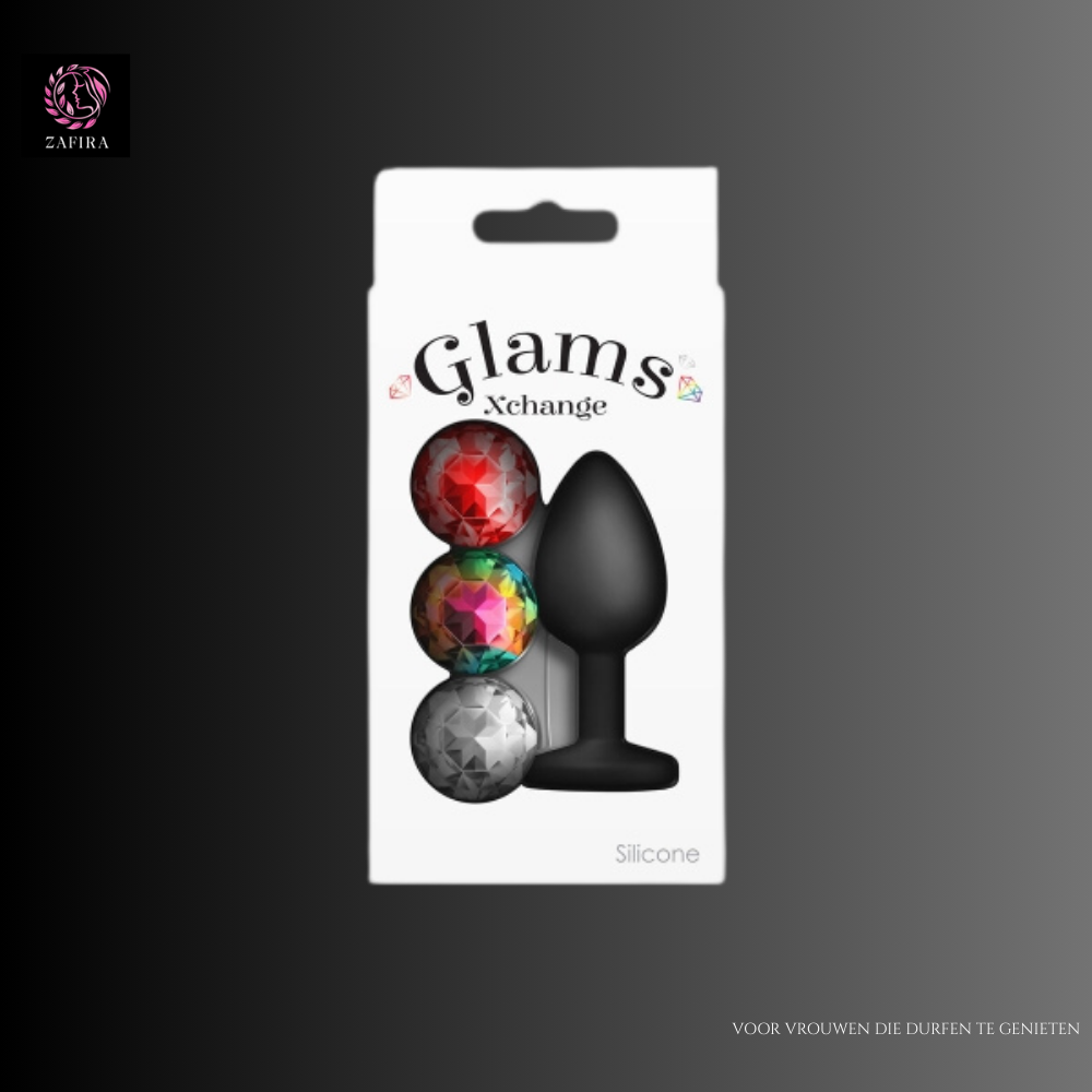 NS Novelties Glams Zwart