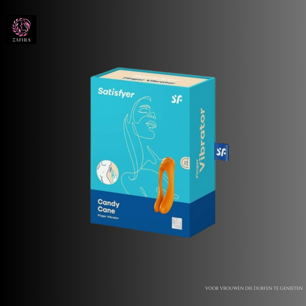 Couples Massager Satisfyer Candy Cane Orange