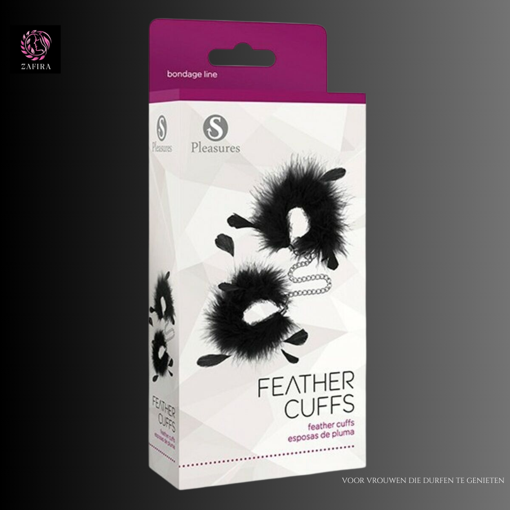 S Pleasures Feather Zwart