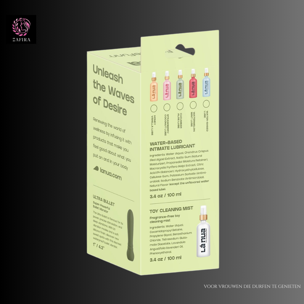 Travel Relaxation Kit Lá Nua HONEY VANILLA BUNDLE 100 ml