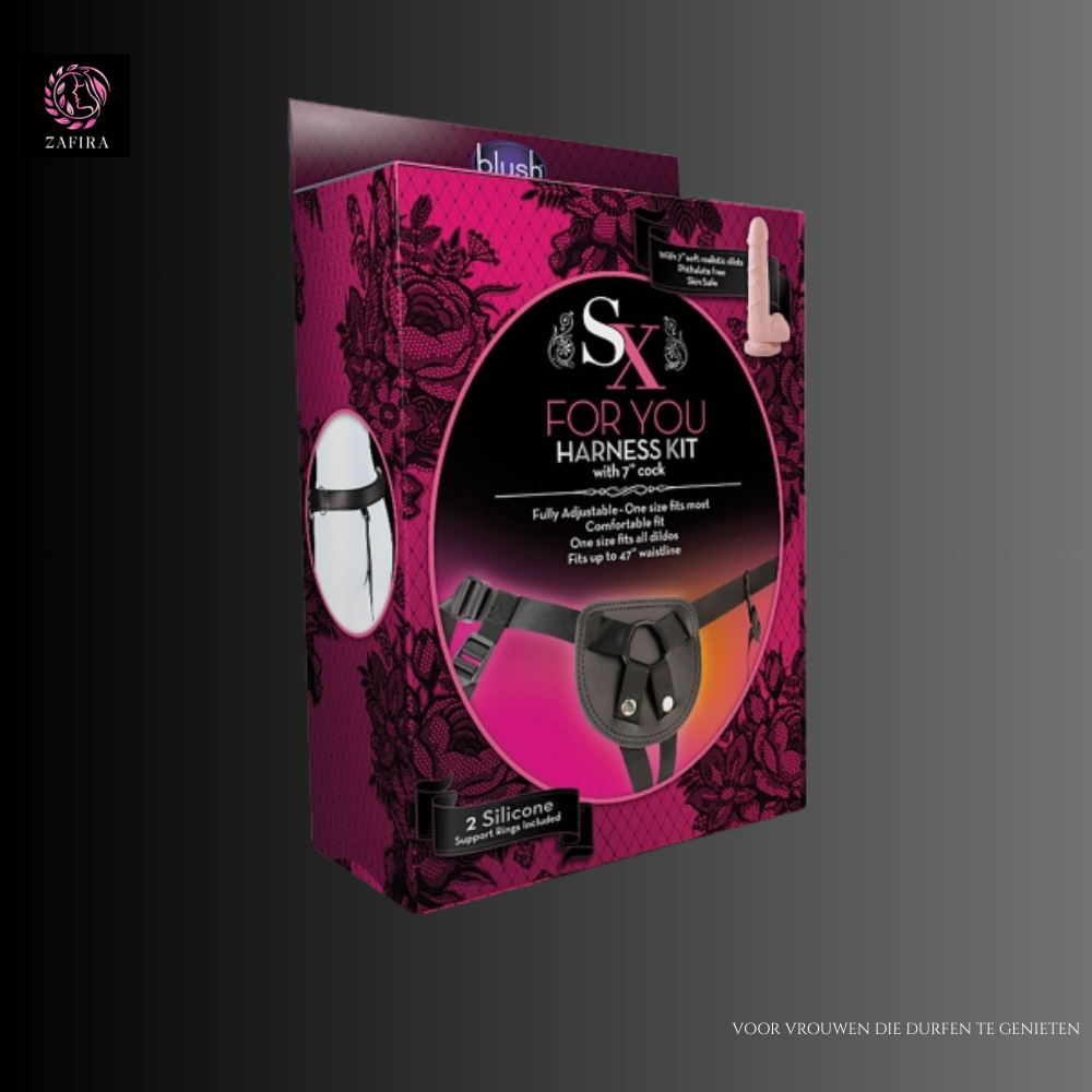 Strap-On Dildo Blush Sx Harnesses