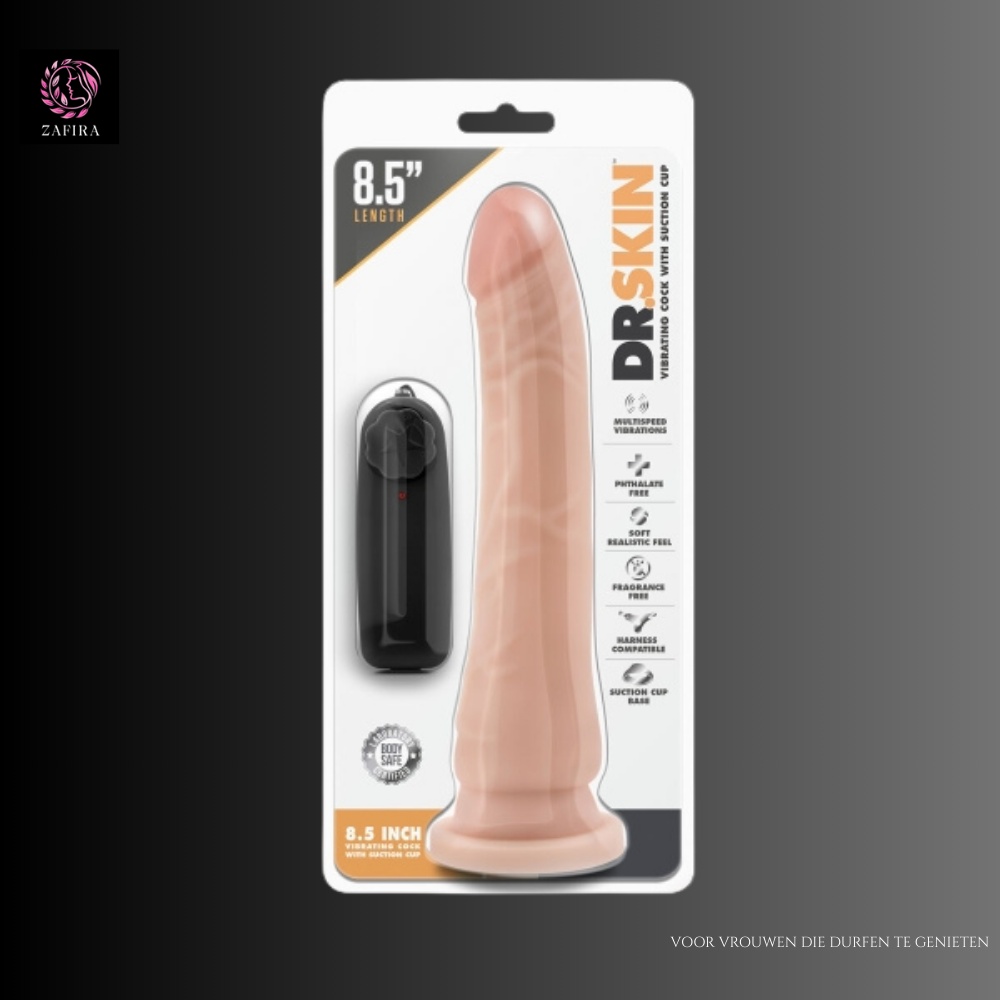 Realistic Dildo Blush Dr Skin PVC Ø 4,4 cm (20,3 cm)