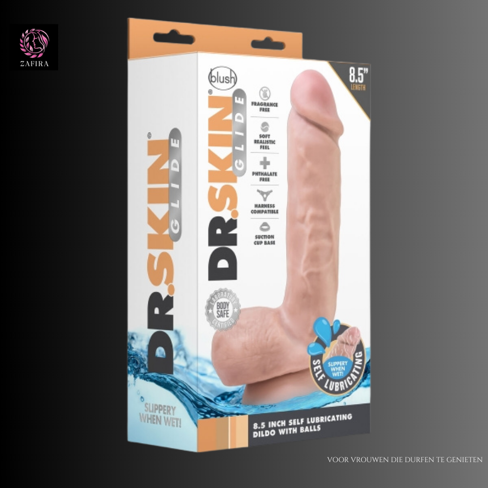 Dildo Blush Dr Skin TPE Ø 4,5 cm