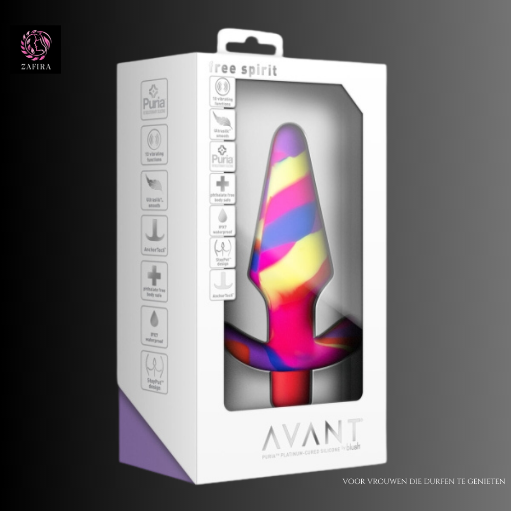 Anal plug Blush Avant Free Spirit Scarlet Multicolour
