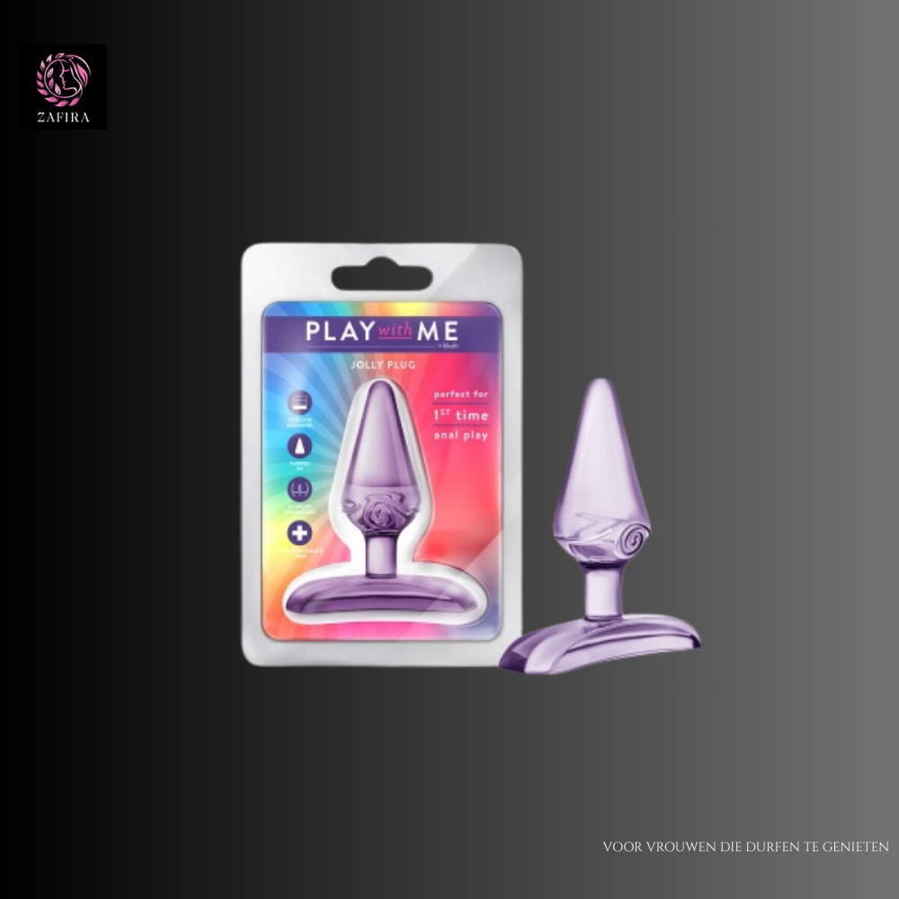 Anal plug Blush Play with me Purple (5,7 cm)