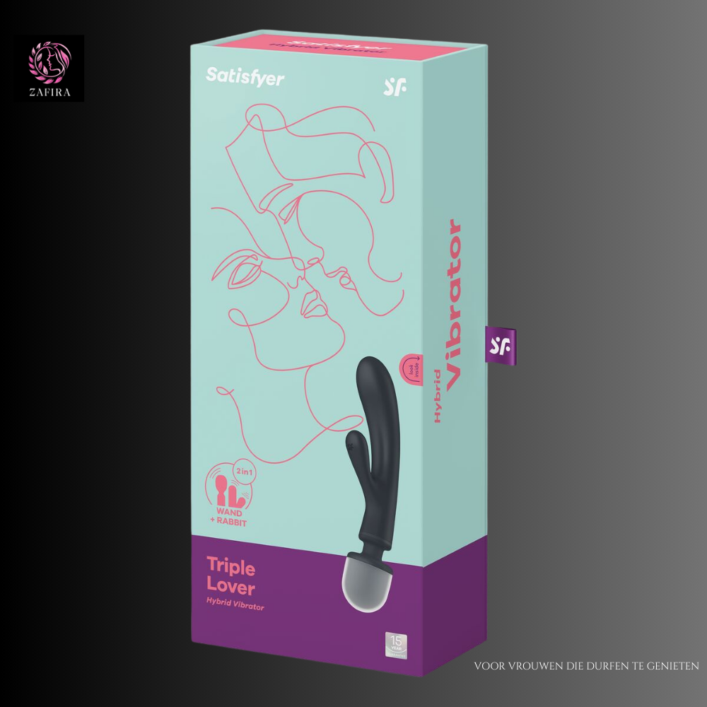 Satisfyer Triple Lover Grijs