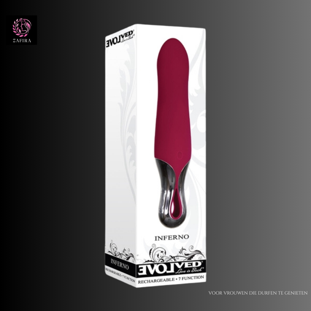 Mini-Vibrator Evolved Inferno Red