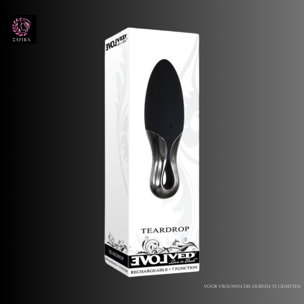 Evolved Teardrop Zwart