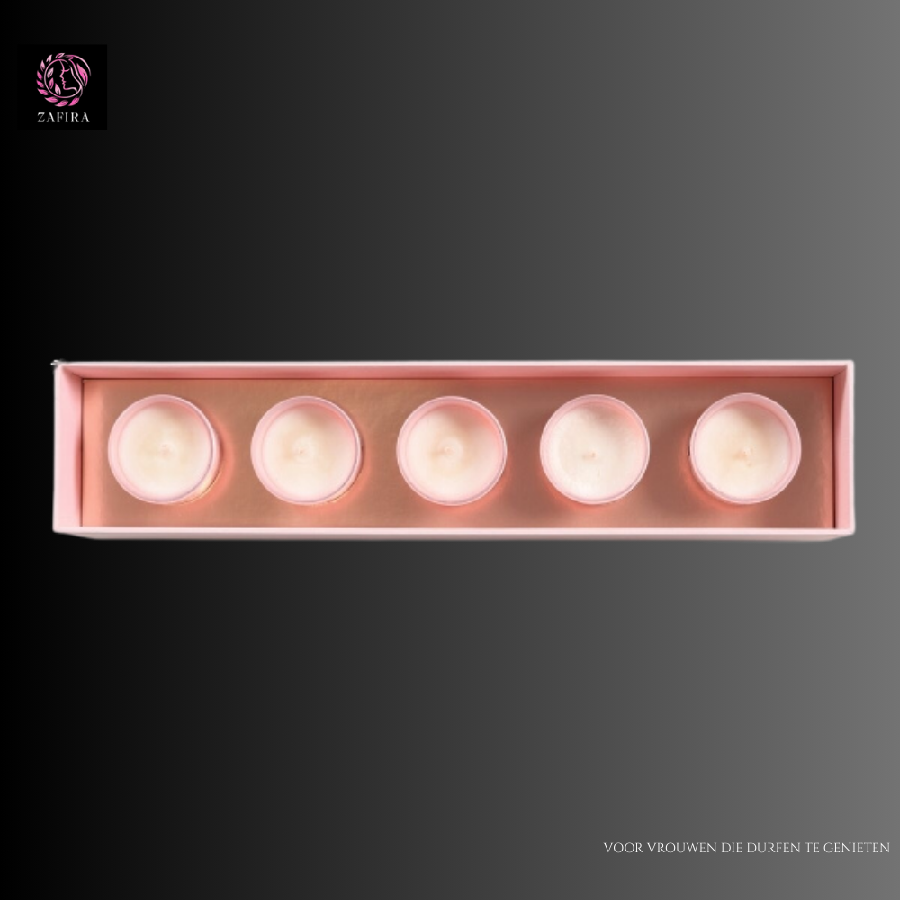 Massage Candle Highonlove Orange Pink Strawberry Champagne Lychee 35 ml