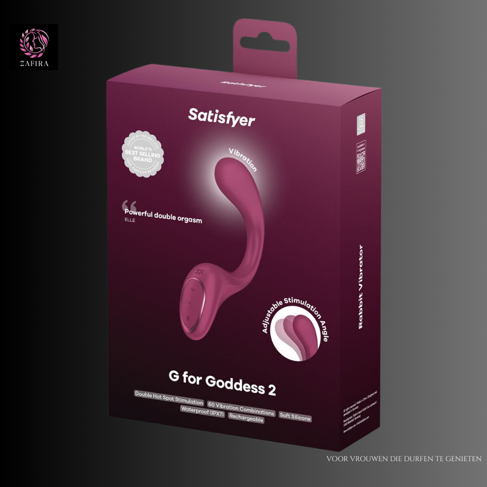 Satisfyer G for Goddess 2 Rood Paars