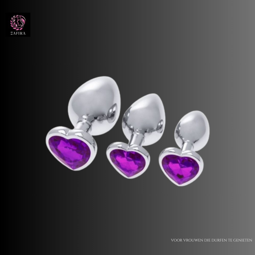 S Pleasures Zilverkleurig Lila