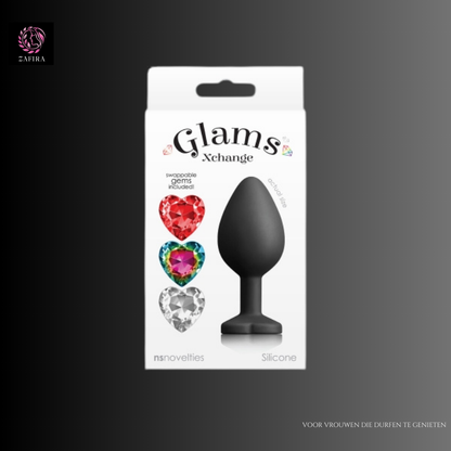 NS Novelties H Glams Zwart