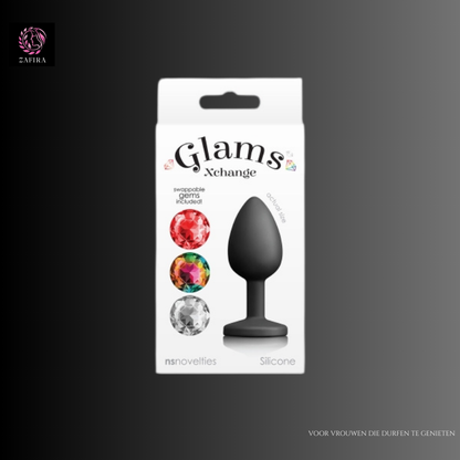 NS Novelties Glams Zwart