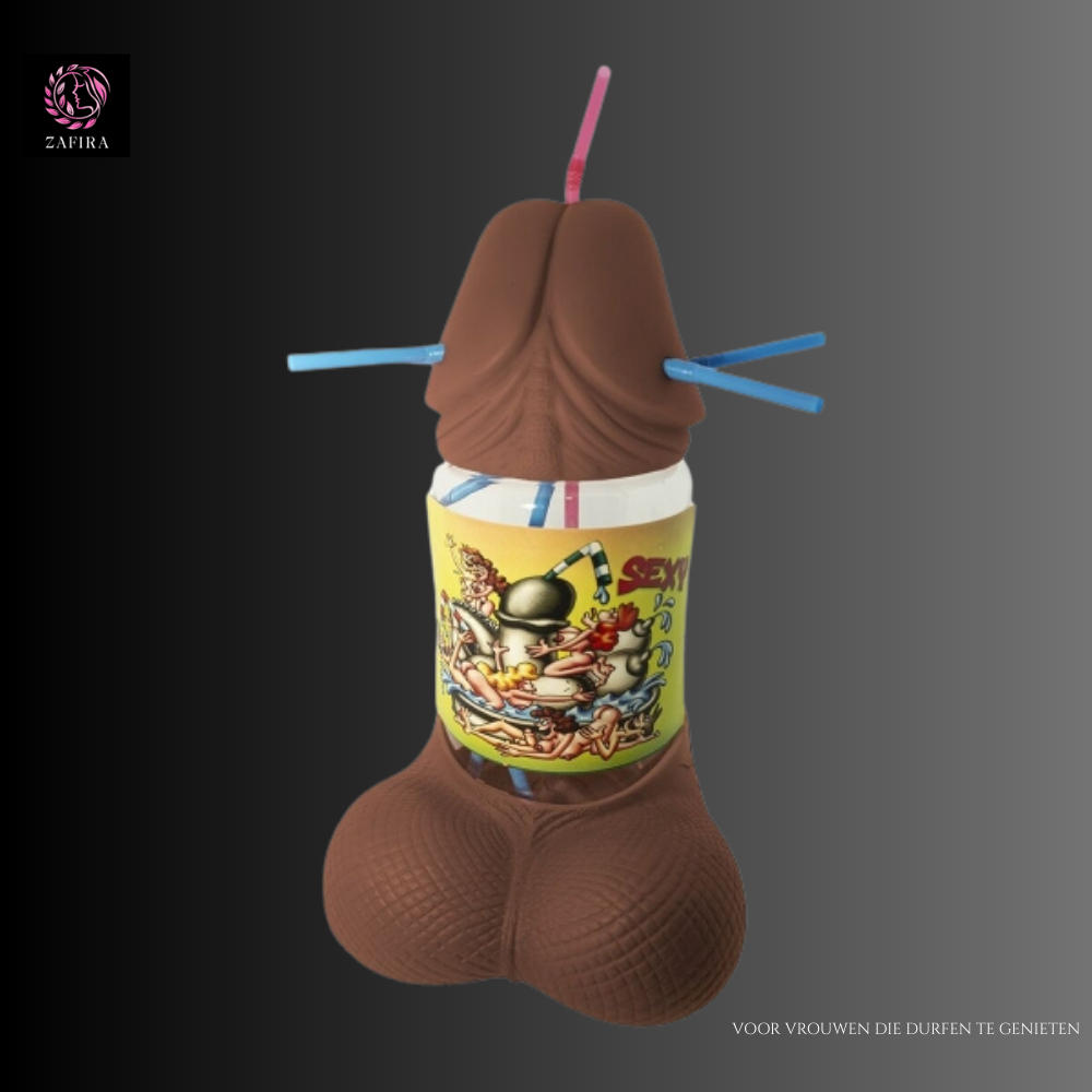 Beker met Rietje Divertysex 1,2 L