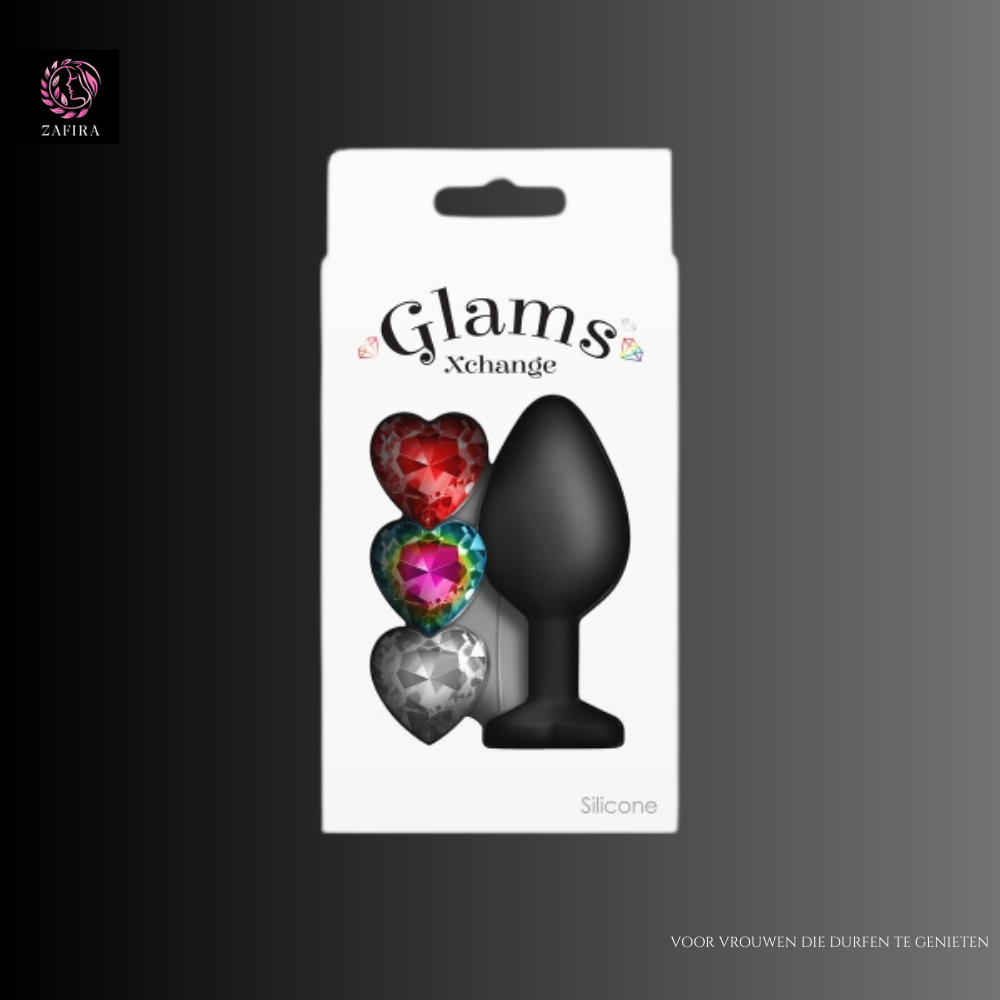 NS Novelties H Glams Zwart