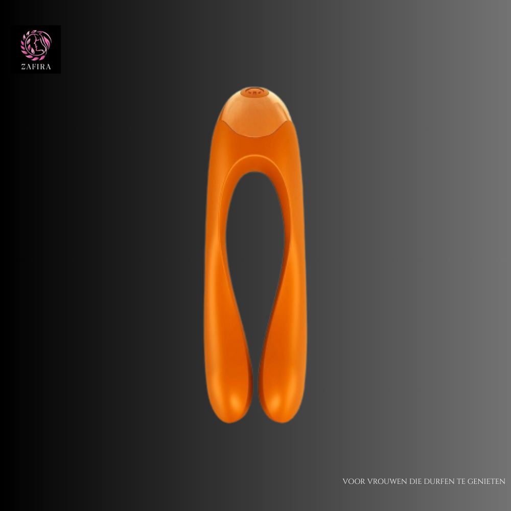 Couples Massager Satisfyer Candy Cane Orange