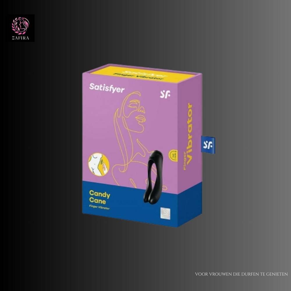 Couples Massager Satisfyer Candy Cane Black