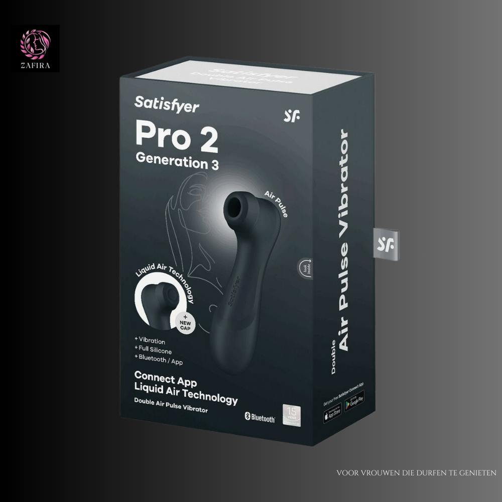 Satisfyer Pro 2 Generation 3  Zwart