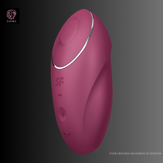 Satisfyer Tap & Climax Rood