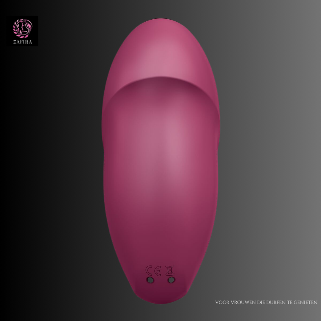 Satisfyer Tap & Climax Rood