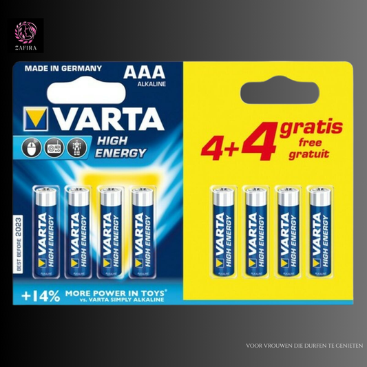 Varta High Energy AAA 1,5 V Alkalinebatterijen 8 Stuks