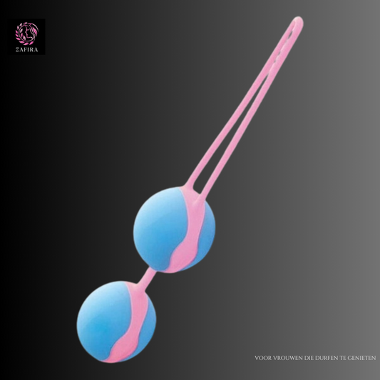 Liebe Love Balls Siliconen Blauw/Roze