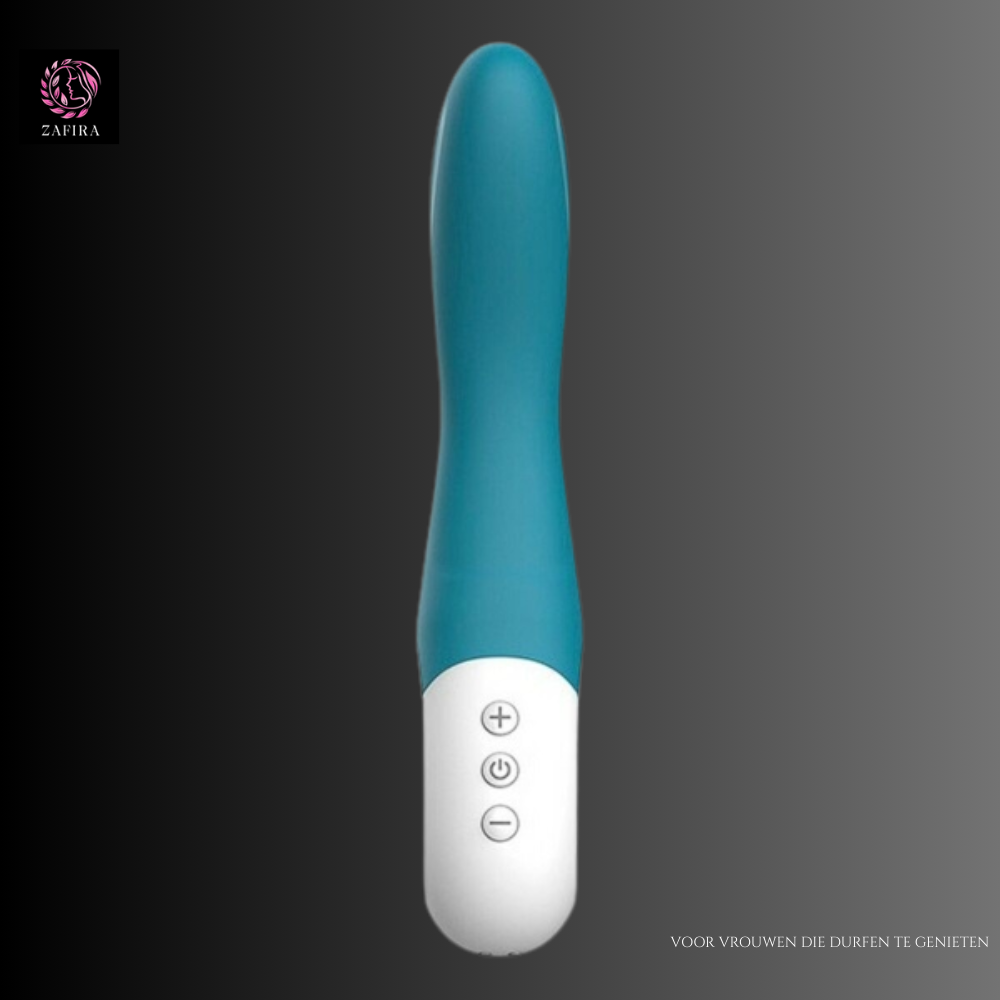 G-Spot Vibrator Liebe Bend It Dark blue 30 x 40 cm