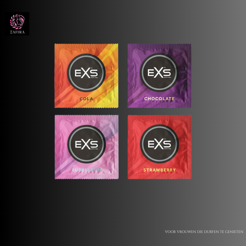 EXS Mixed Chocolade Staart Aardbei Kauwgom 12 Stuks