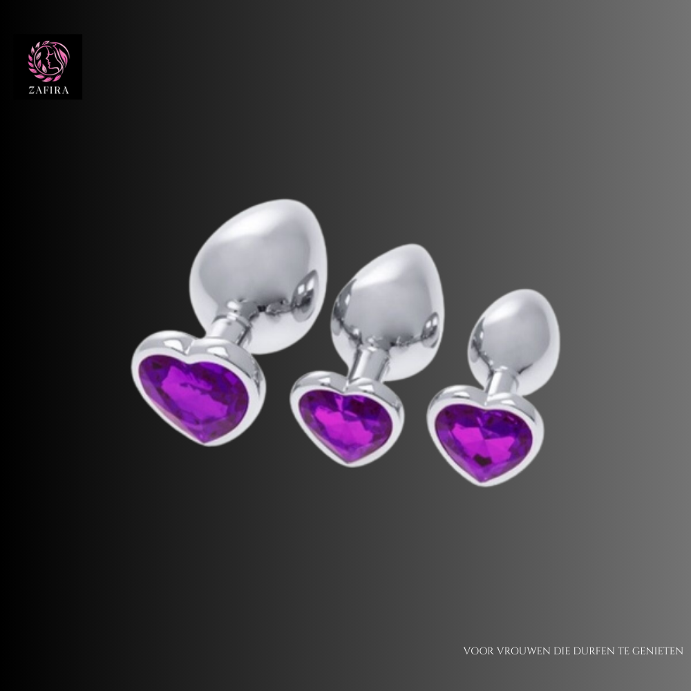 S Pleasures Zilverkleurig Lila