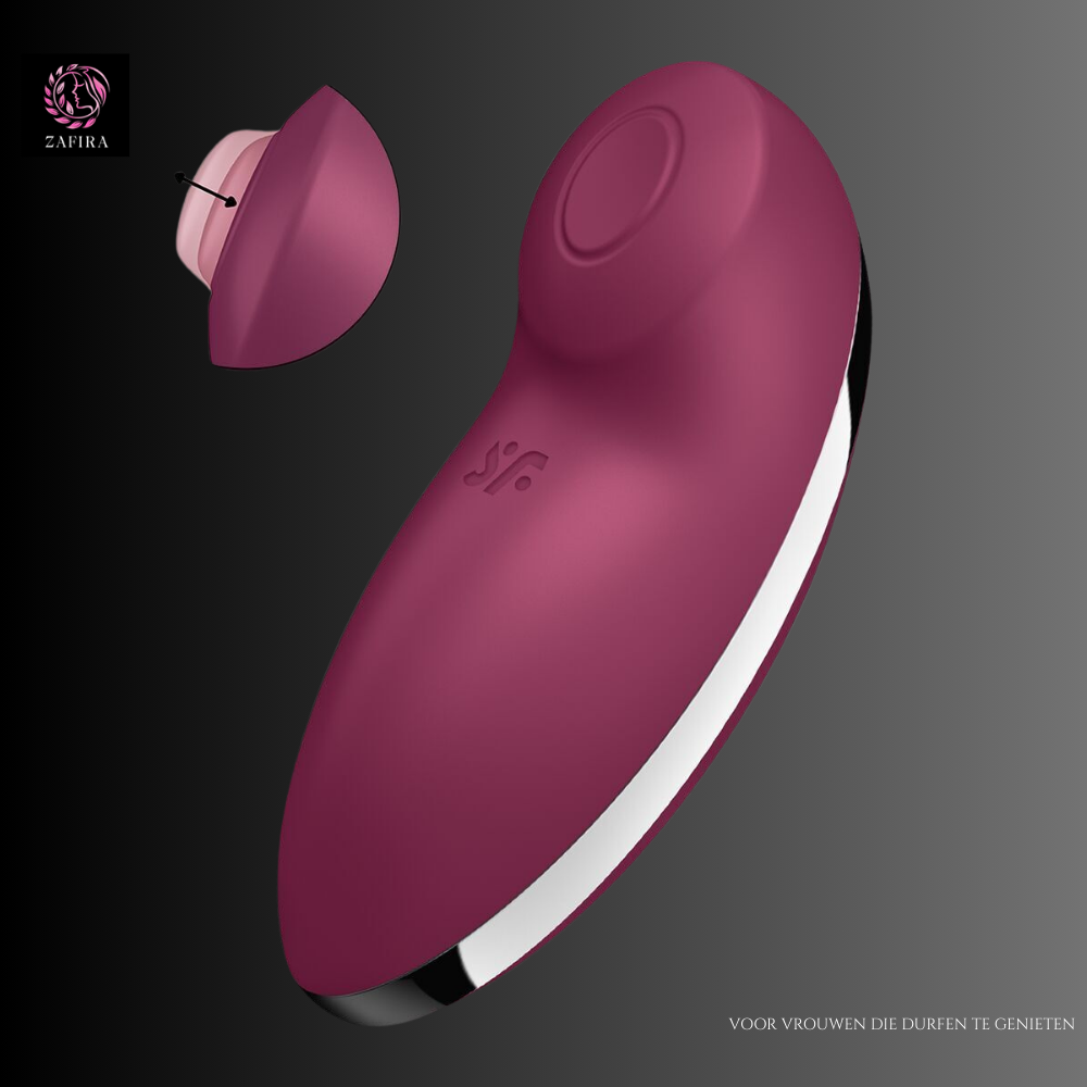 Satisfyer Tap & Climax 2  Rood
