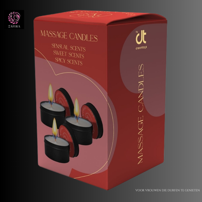 Massage Oil Candle Variety Pack 3 pcs Dream Toys 30 g