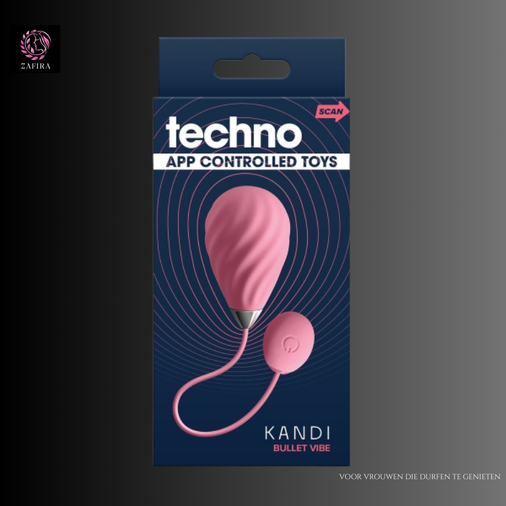 Egg Vibrator NS Novelties Techno Kandi Pink
