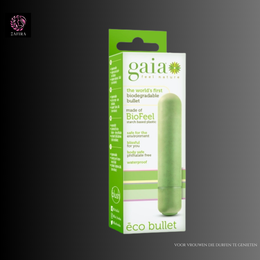 Bullet Vibrator Blush Gaia Green