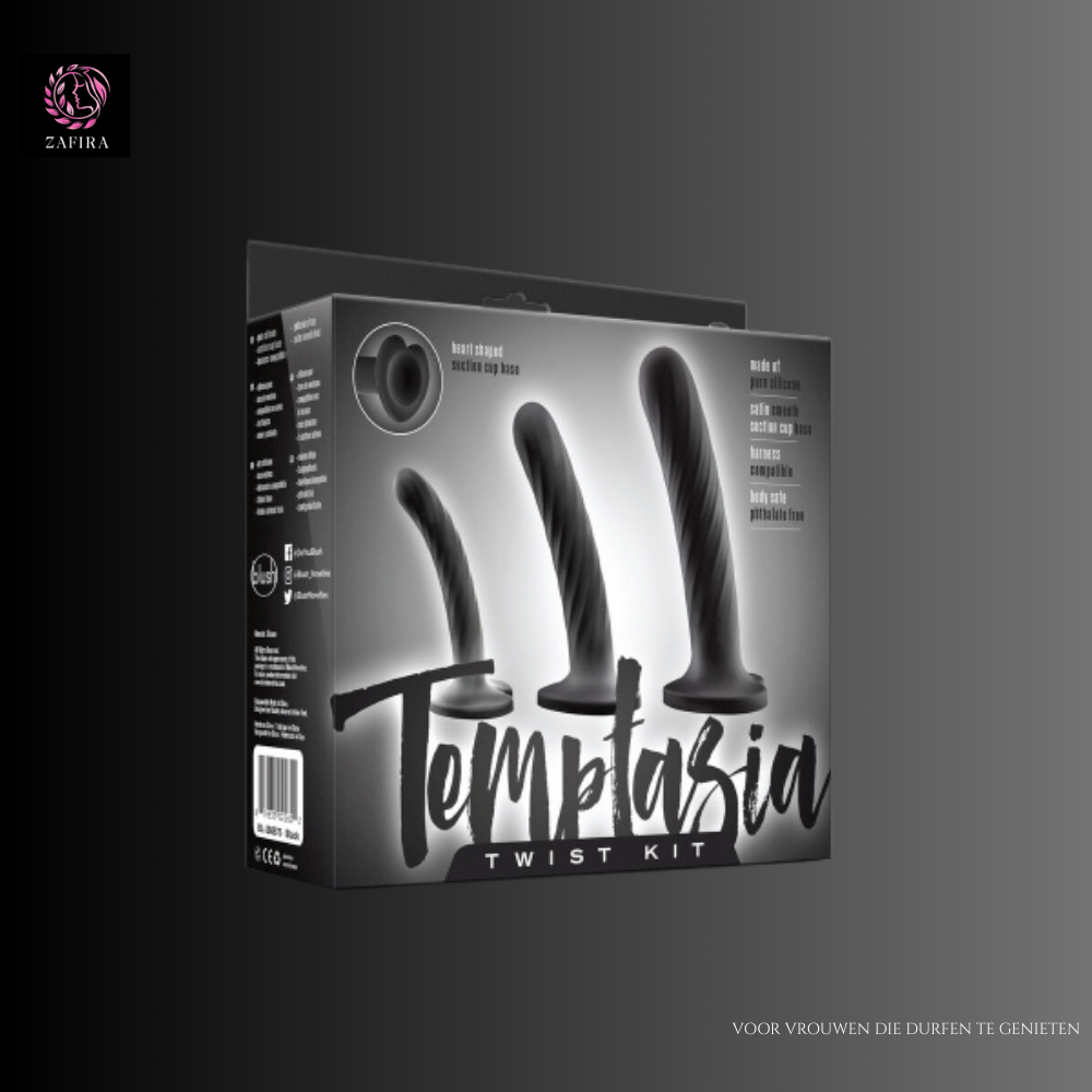  Blush Temptasia Zwart 3 Onderdelen