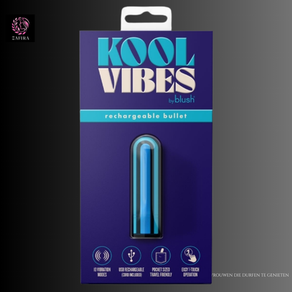 Bullet Vibrator Blush Kool Vibes Blue