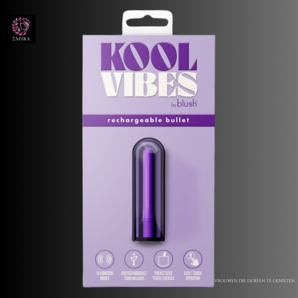 Bullet Vibrator Blush Kool Vibes Purple