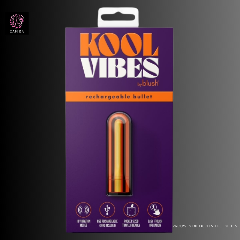 Bullet Vibrator Blush Kool Vibes Orange