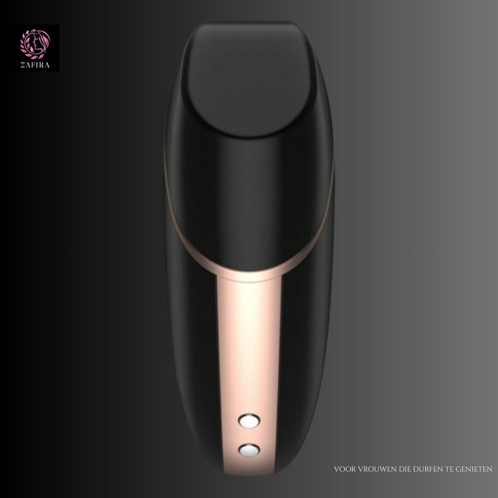 Air Pulse Satisfyer Love triangle Zwart