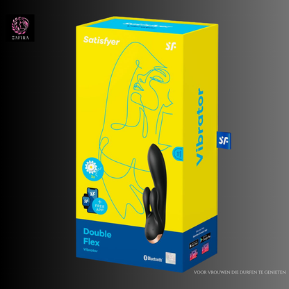 Dual Stimulation Vibe Satisfyer Flex Black