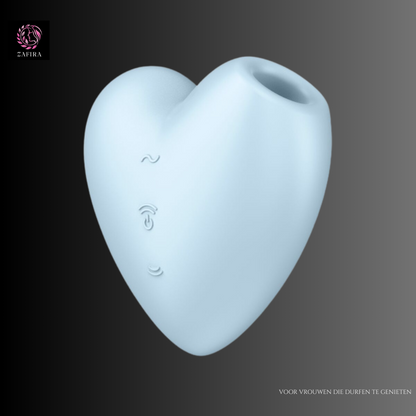 Satisfyer Cutie Heart Blauw