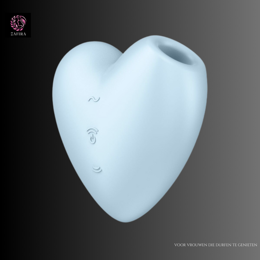 Satisfyer Cutie Heart Blauw