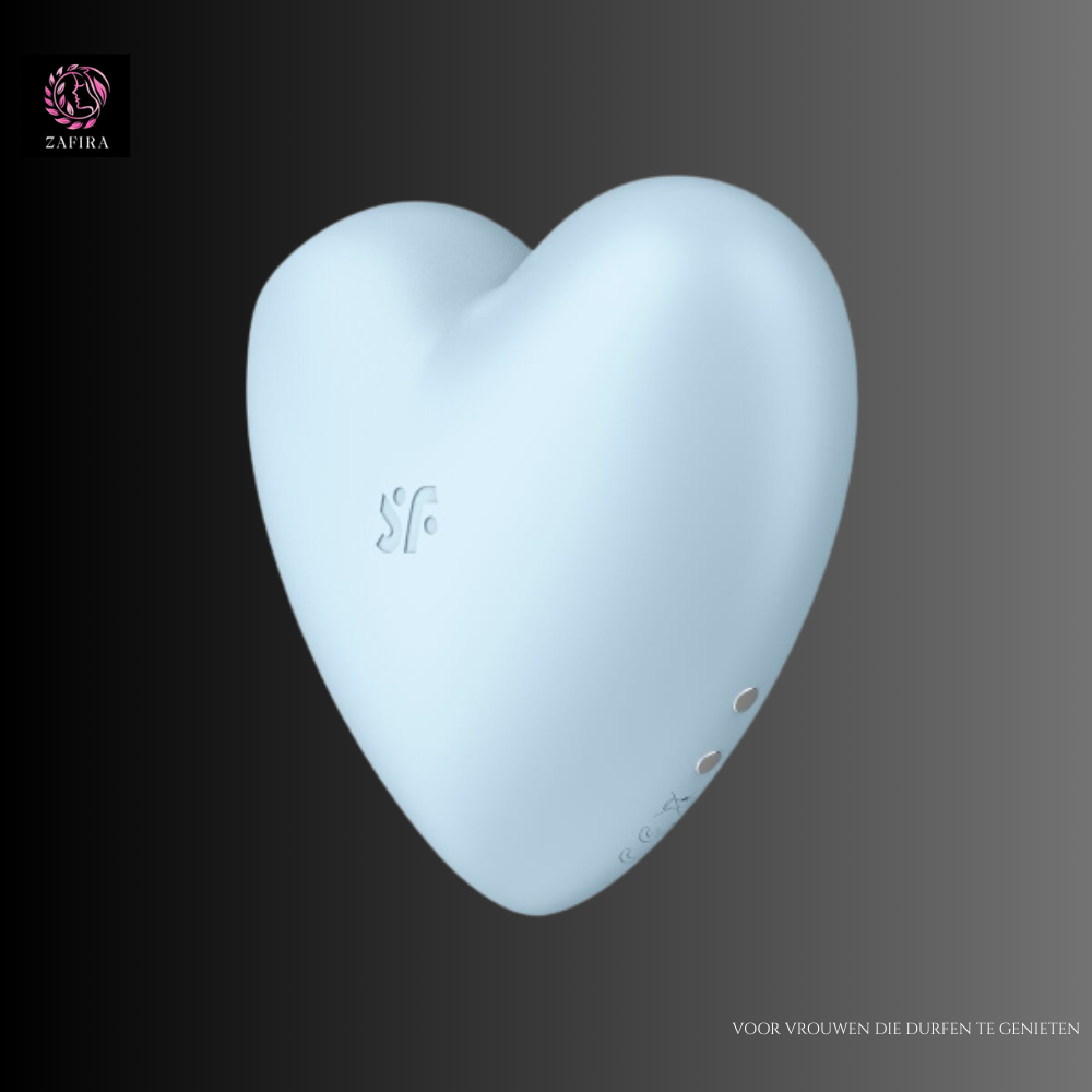 Satisfyer Cutie Heart Blauw