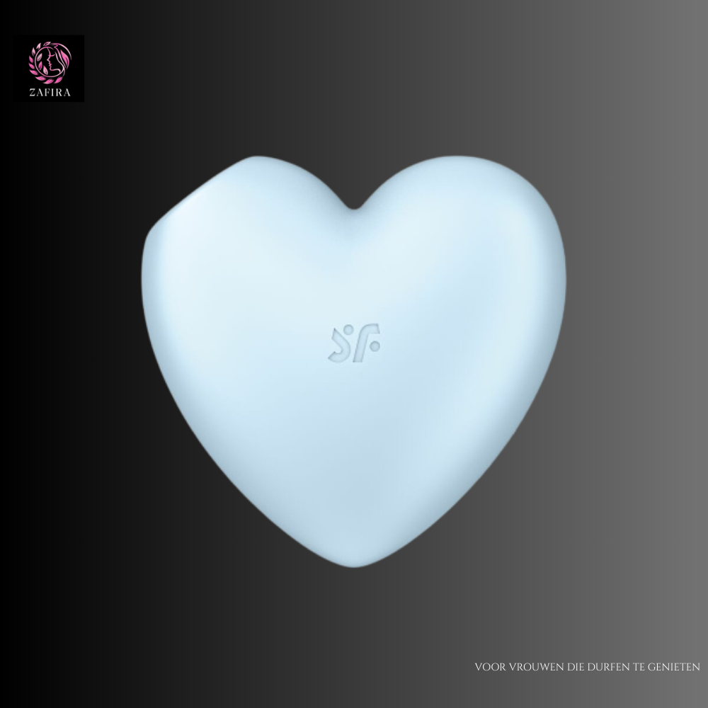 Satisfyer Cutie Heart Blauw