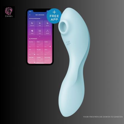 Satisfyer Cruvy Trinity 5+ Blauw