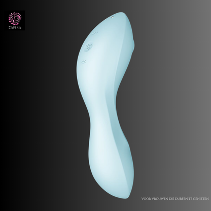 Satisfyer Cruvy Trinity 5+ Blauw