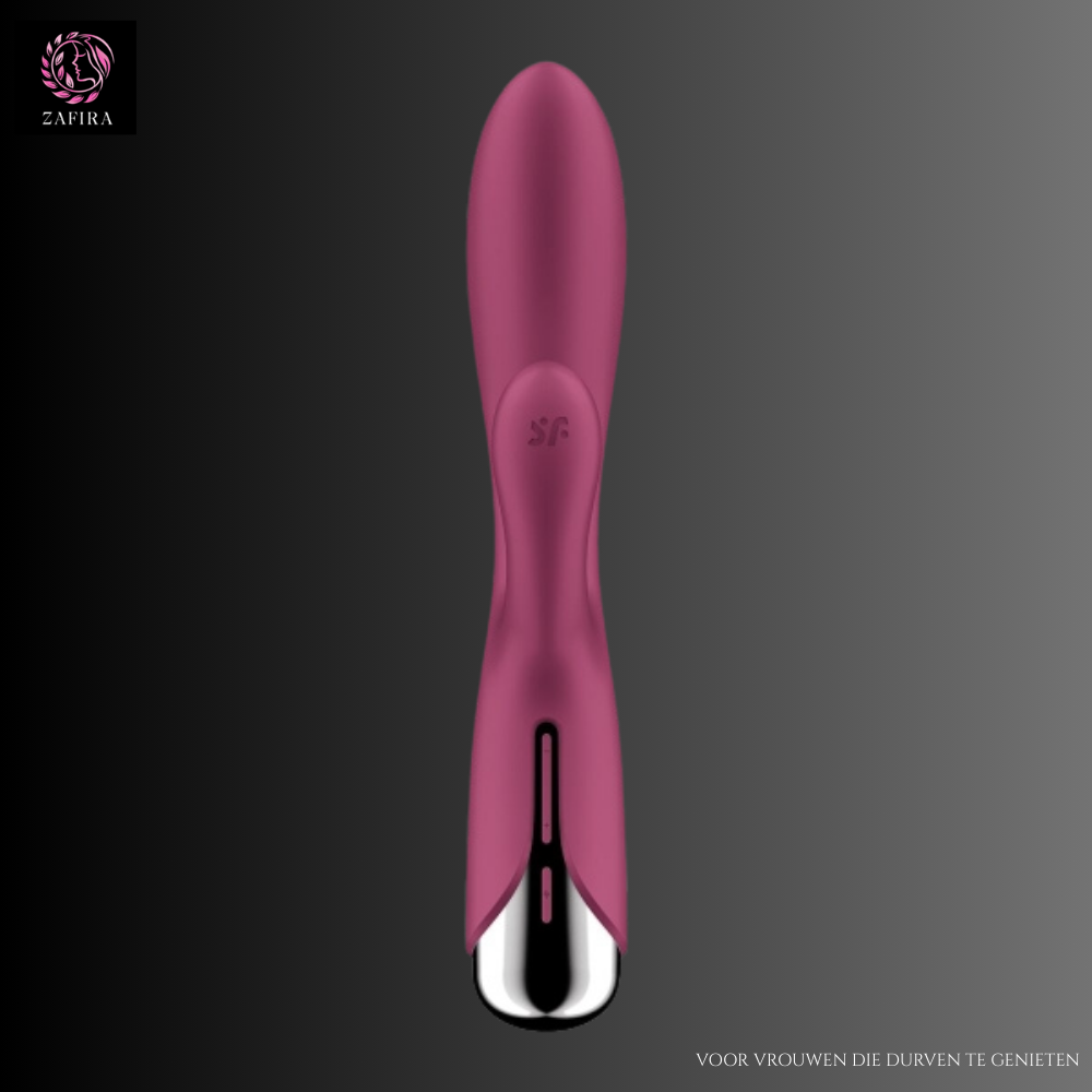 Dual Stimulation Vibe Satisfyer Spinning Rabbit 1 Red