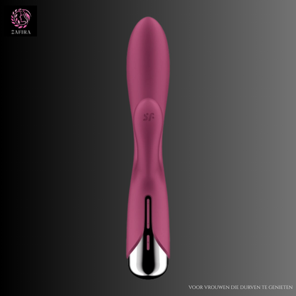 Dual Stimulation Vibe Satisfyer Spinning Rabbit 1 Red