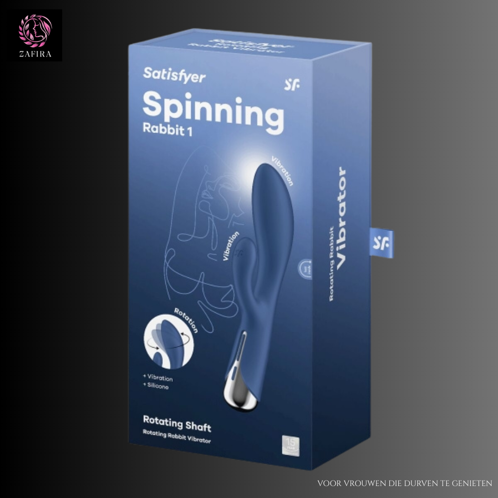 Satisfyer Spinning Rabbit 1  Blauw