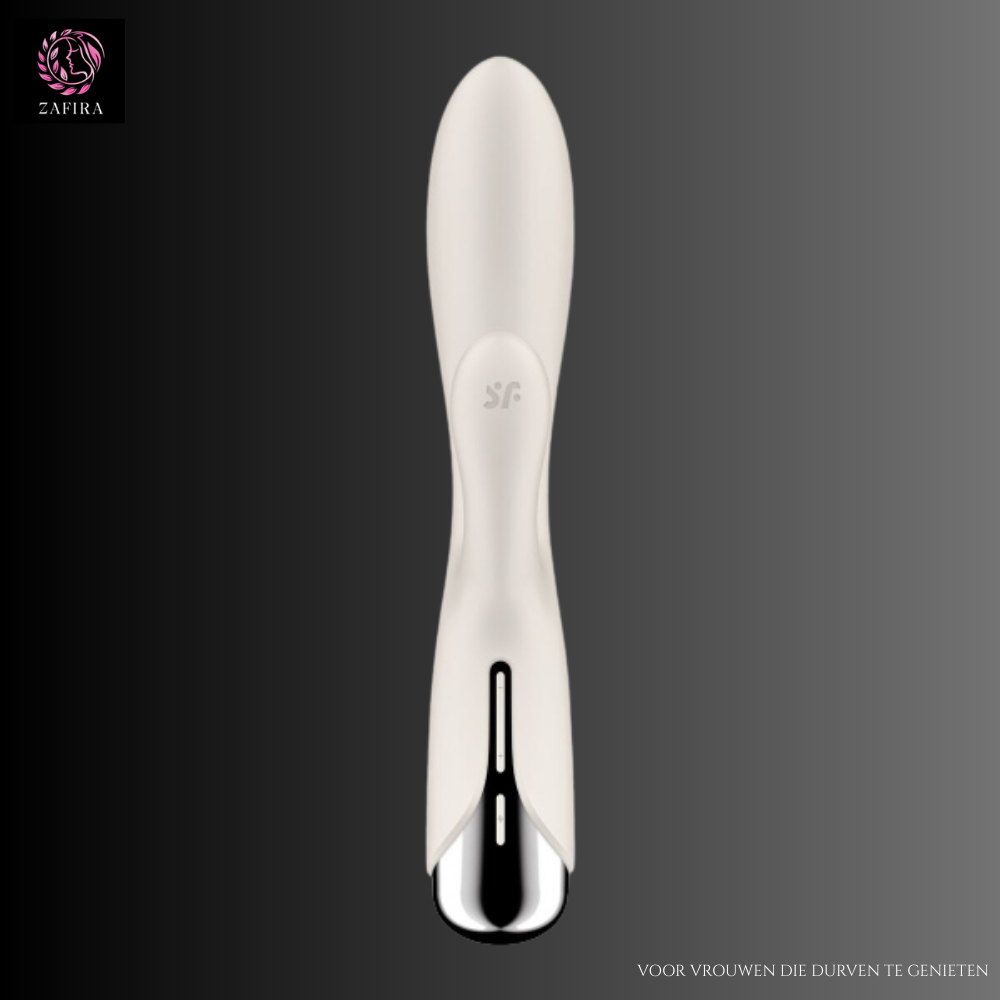 Dual Stimulation Vibe Satisfyer Spinning Rabbit 1 White